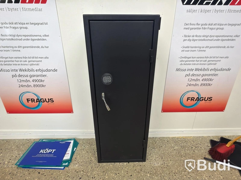 Secure cabinet with code lock