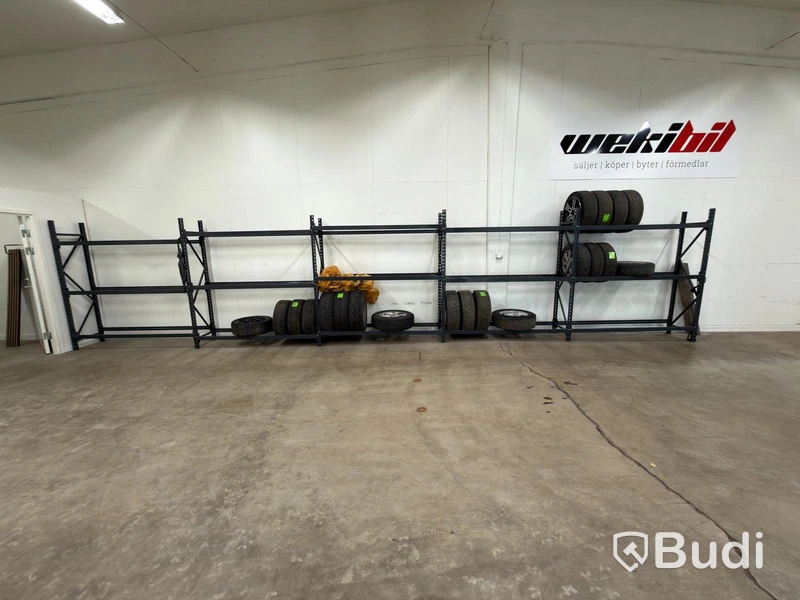Tire rack, 10 meters