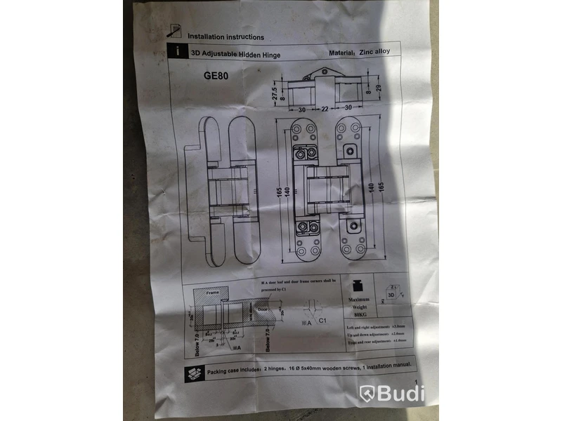 Innerdörrar Flex+Karm Vit – 4 olika storlekar – totalt 8 st