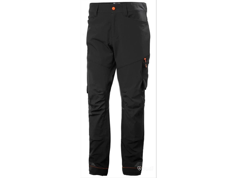 (NEW) HH 77572-990 KENSINGTON WORK TROUSERS, BLACK, C48