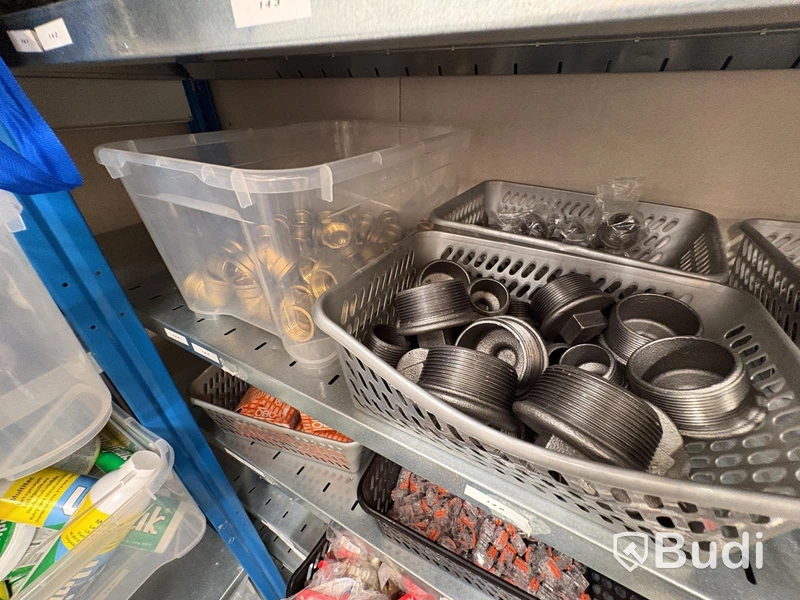 Large lot of plumbing items & standard materials