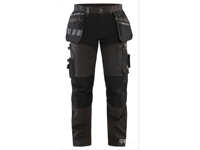 (NEW) CRAFTSMAN TROUSERS BLK 1599-1343, DARK GREY/BLACK SIZE C56
