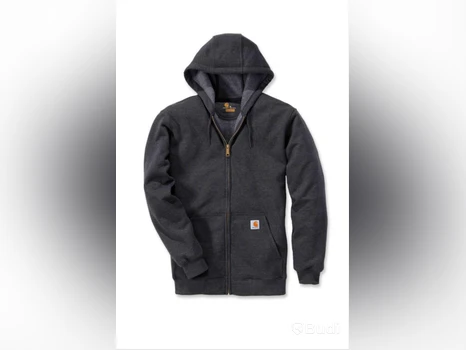 HUVJACKA CARHARTT K122, MÖRK GRÅMELERAD STL. 2XL