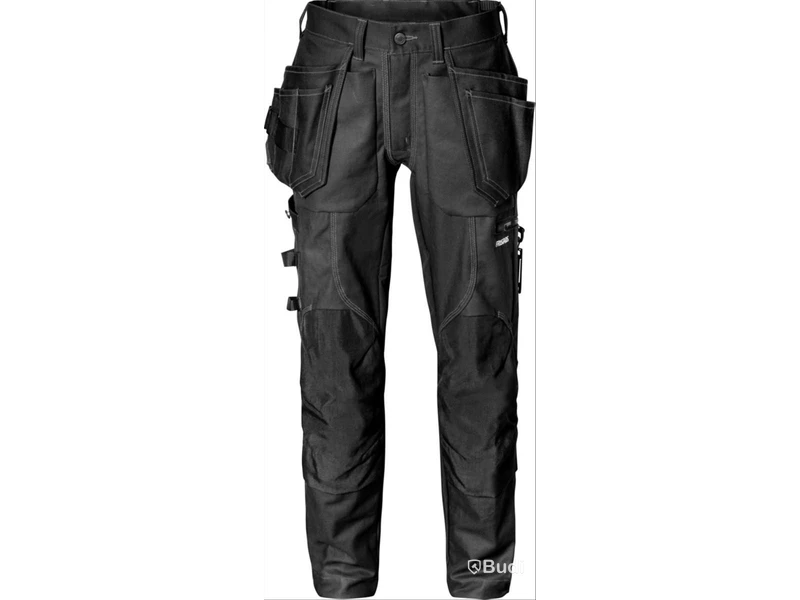 (NEW) WORK TROUSERS FR 2604 FASG SVA, BLACK SIZE D104
