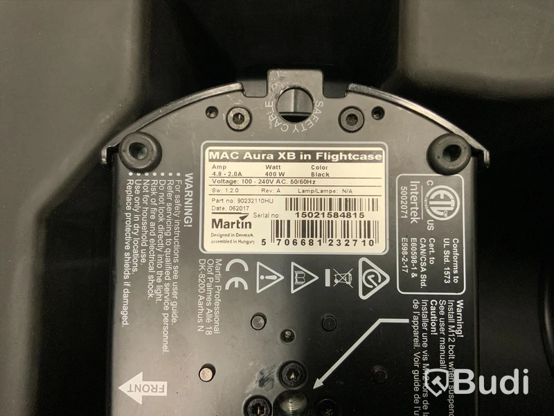 6st Martin MAC aura XB i flightcase