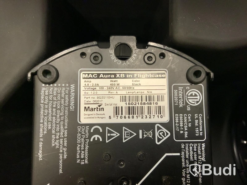 6st Martin MAC aura XB i flightcase