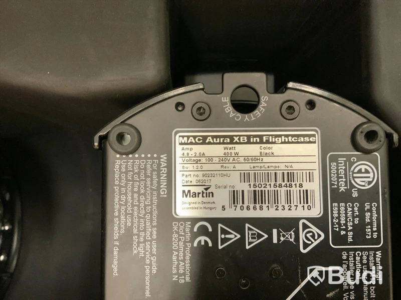 6st Martin MAC aura XB i flightcase