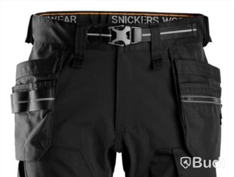 MIDJEBYXA SNICKERS 6590-0404, SVART AW HF STL. 150