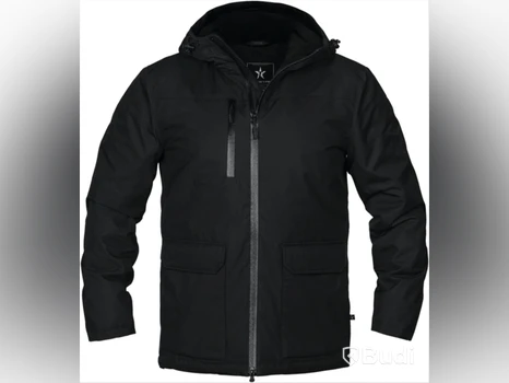 VINTERPARKAS TEXSTAR FJ65, SVART XXL
