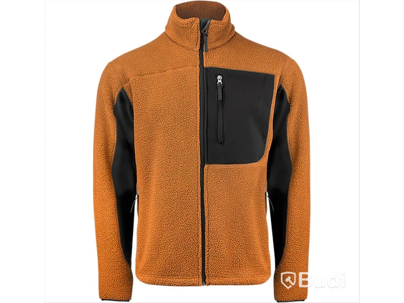 TRÖJA TEXSTAR FLEECE ORANGE/SVART XXL