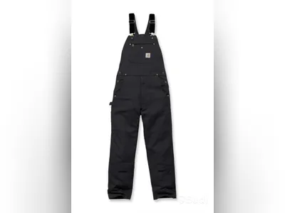 HÄNGSELBYXA CARHARTT 102776, SVART STL. 34-30
