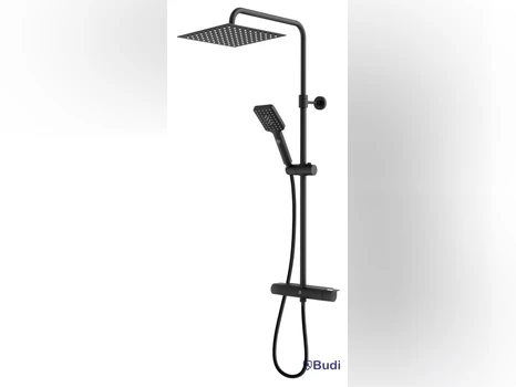 Takdusch Gustavsberg, Estetic Square 150 cc, mattsvart