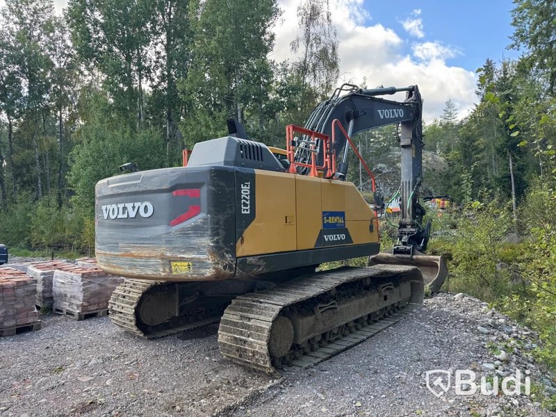 Bandgrävare Volvo EC220EL -2017