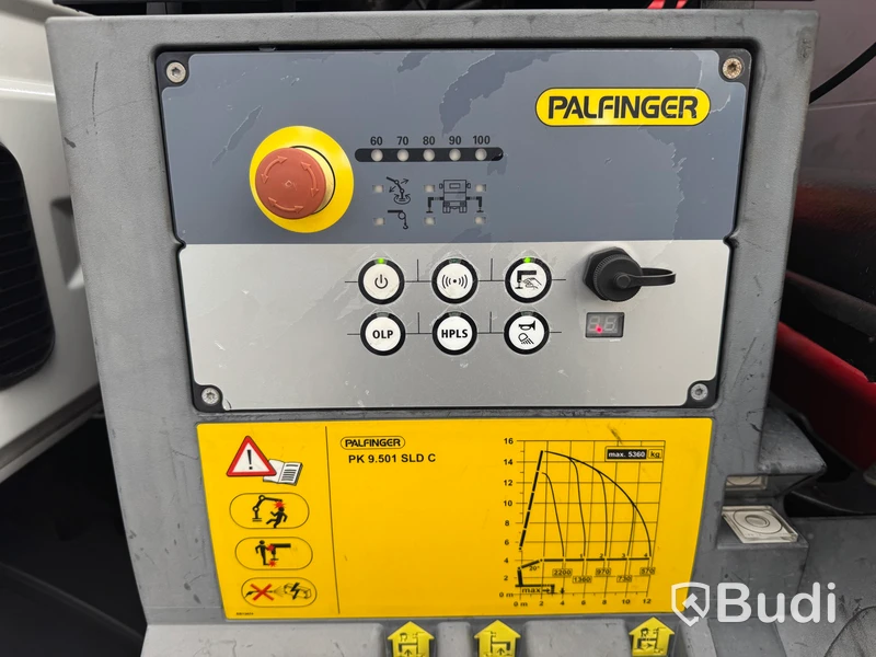 Kranbil Mercedes-Benz Atego 5.1 PowerShift 3 -2020 | Palfinger