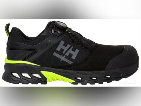 2 ST. SKYDDSSKO HH 78340 MAGNI EVO, BOA S7L SVART\/LIME STL. 45