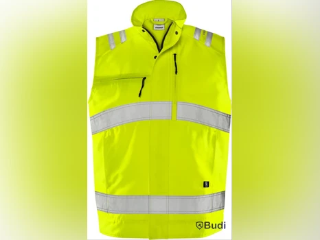 VÄST FR 5067 GPLU GUL GREEN, VARSEL KL2 STL. M