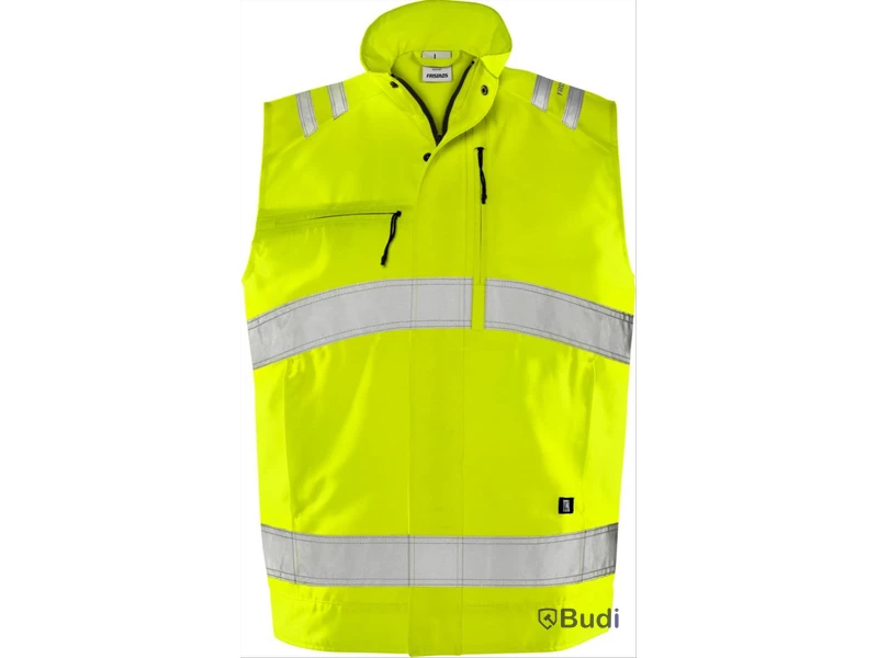 VÄST FR 5067 GPLU GUL GREEN, VARSEL KL2 STL. M