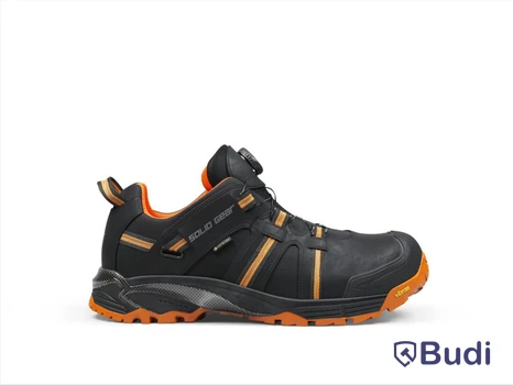 SKYDDSSKO SOLID GEAR HYDRA, GTX SVART\/ORANGE STL. 44