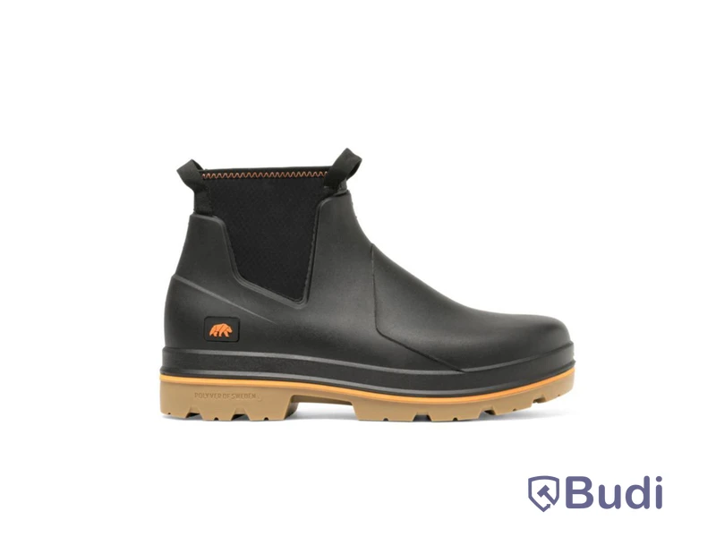 (NEW) POLYVER SL25 CHELSEA WORK BOOT BLACK/SAND SIZE 46