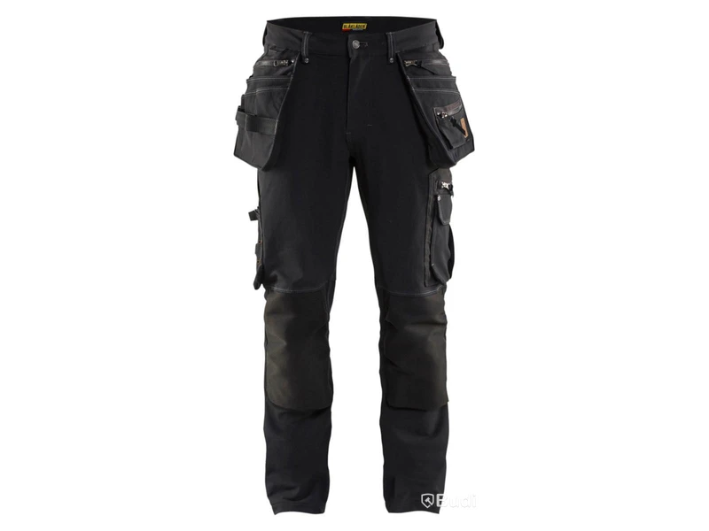 (NEW) WOMEN'S TROUSERS BLK 7990-1141 BLACK/BLACK SIZE C40