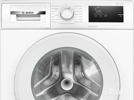 TVÄTTMASKIN 8 KG 1200 V\/MIN, VIT WAN2408LSN SERIE 4.