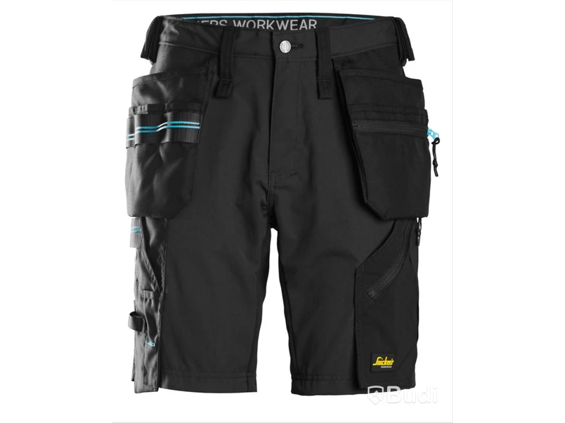 (NEW) SNICKERS 6110 SHORTS, BLACK LW HF 37.5® SIZE 52