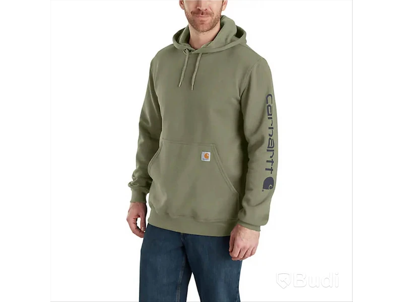 (NEW) CARHARTT MEN'S DUSTY OLIVE HOODIE SIZE 2XL
