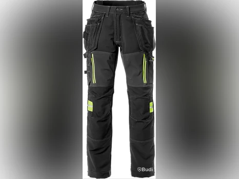 MIDJEBYXA FR 2569STP SVART DAM, STRETCH HANTVERK STL. 40