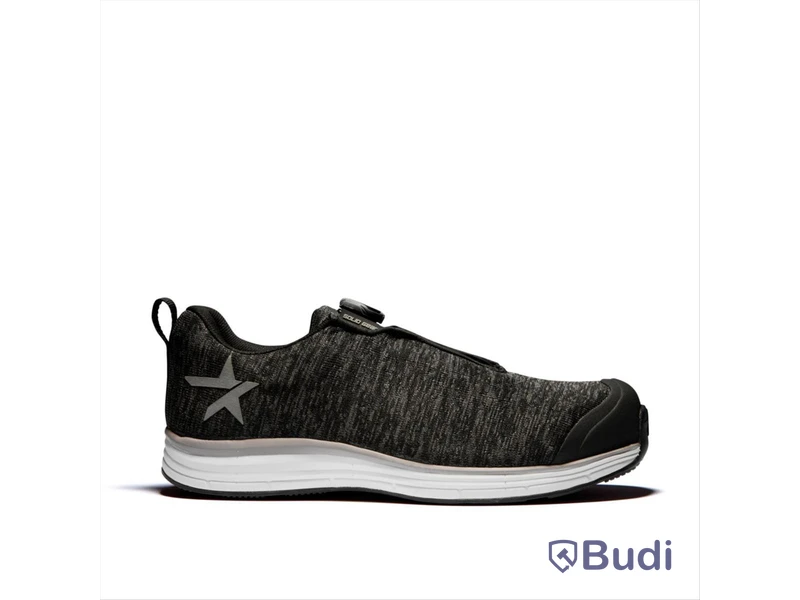 (NEW) SAFETY SHOE SOLID GEAR HAZE, BLACK/GREY S1P BOA SIZE 39