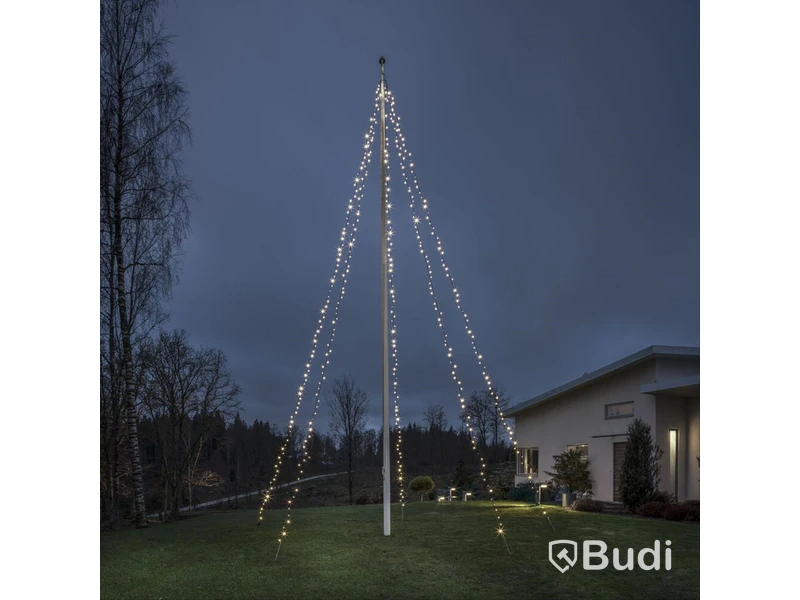 FLAGGSTÅNGSSLINGA 5X100 LED | KONSTSMIDE
