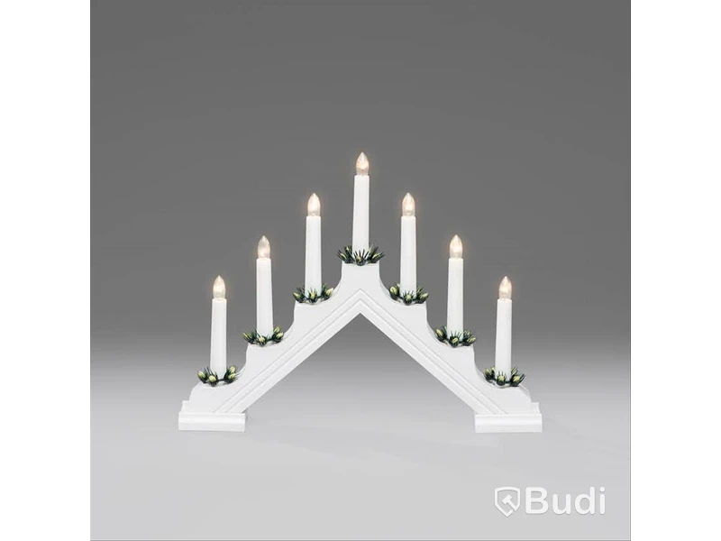 (NEW) 5 PCS. ADVENT CANDELABRAS GNOSJÖ KONSTSMIDE 7L H28