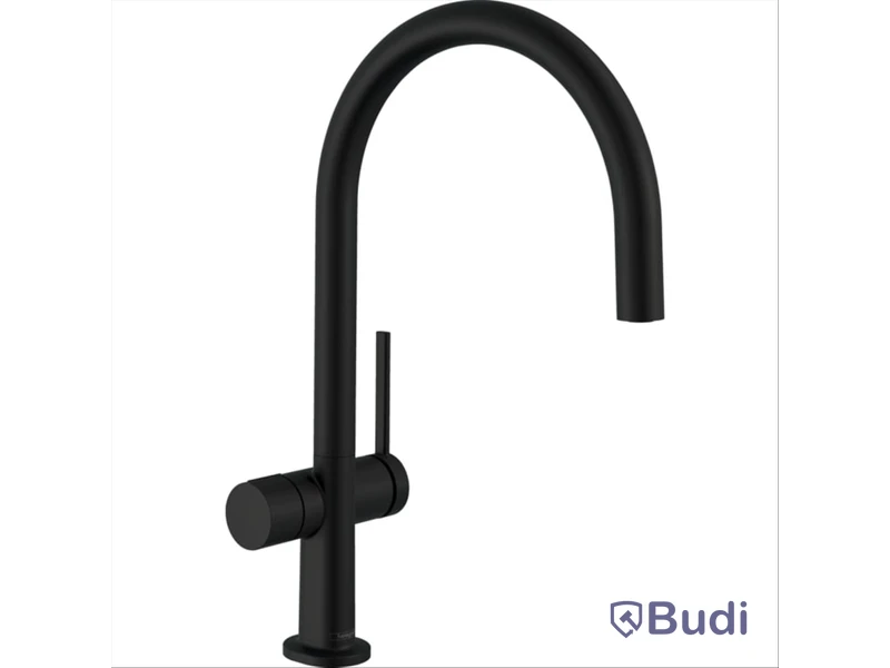 (NEW) HANSGROHE TALIS M54 KITCHEN MIXER TAP, DISHWASHER SHUT-OFF VALVE, MATTE BLACK