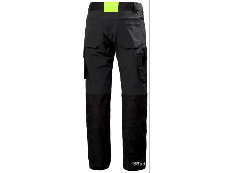 (NEW) HH 77408-989 OXFORD WORK TROUSERS, GREY/BLACK, SIZE D92