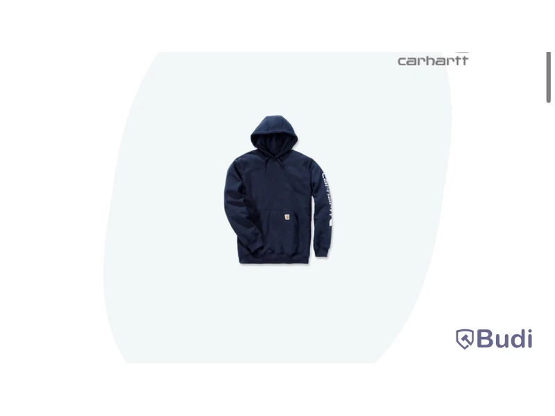 (NEW) CARHARTT HOODIE K288NVY NAVY SIZE 2XL