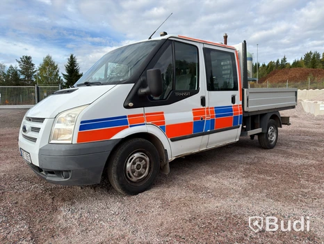 Flakbil Ford Transit T300 Chassis Dubbelhytt 2.2 TDCi Manuell (125hk) – 2012