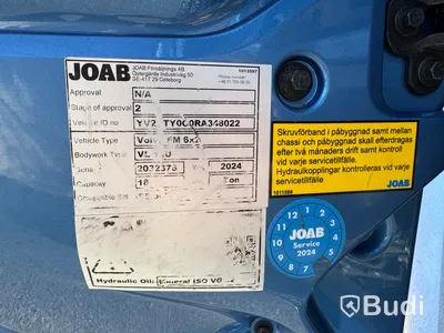 Skiploader Volvo FM 460  6x2-4 TR -2024 | JOAB | Recently inspected