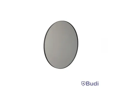 SPEGEL 4131 » MATT SVART, diameter 100 cm