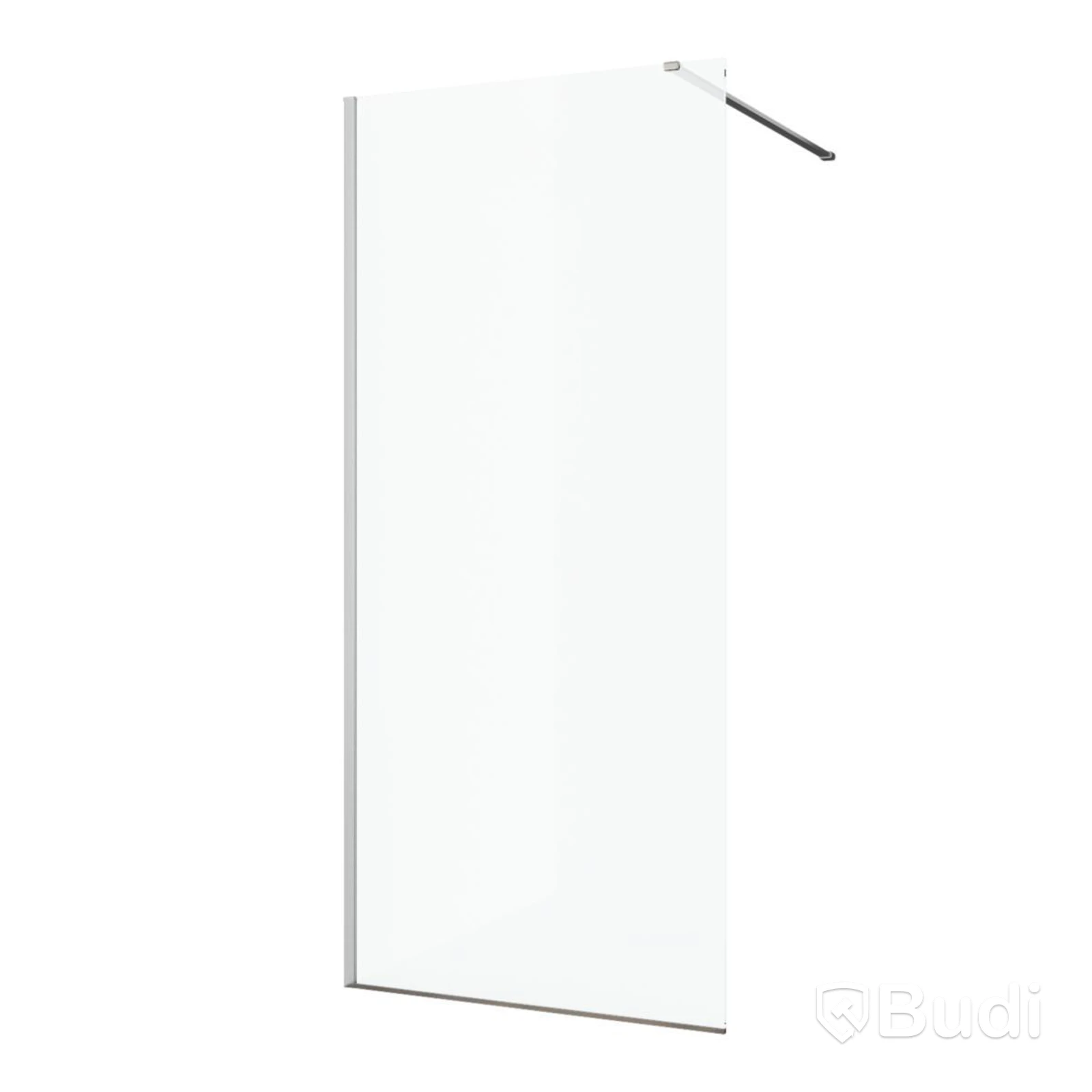 VIVO FIXED STRAIGHT SHOWER SCREEN 70, A-COLL, CHROME/CLEAR GLASS