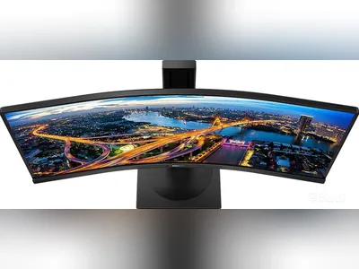 (NEW) Philips B-Line 346B1C Curved 34-inch QHD Monitor