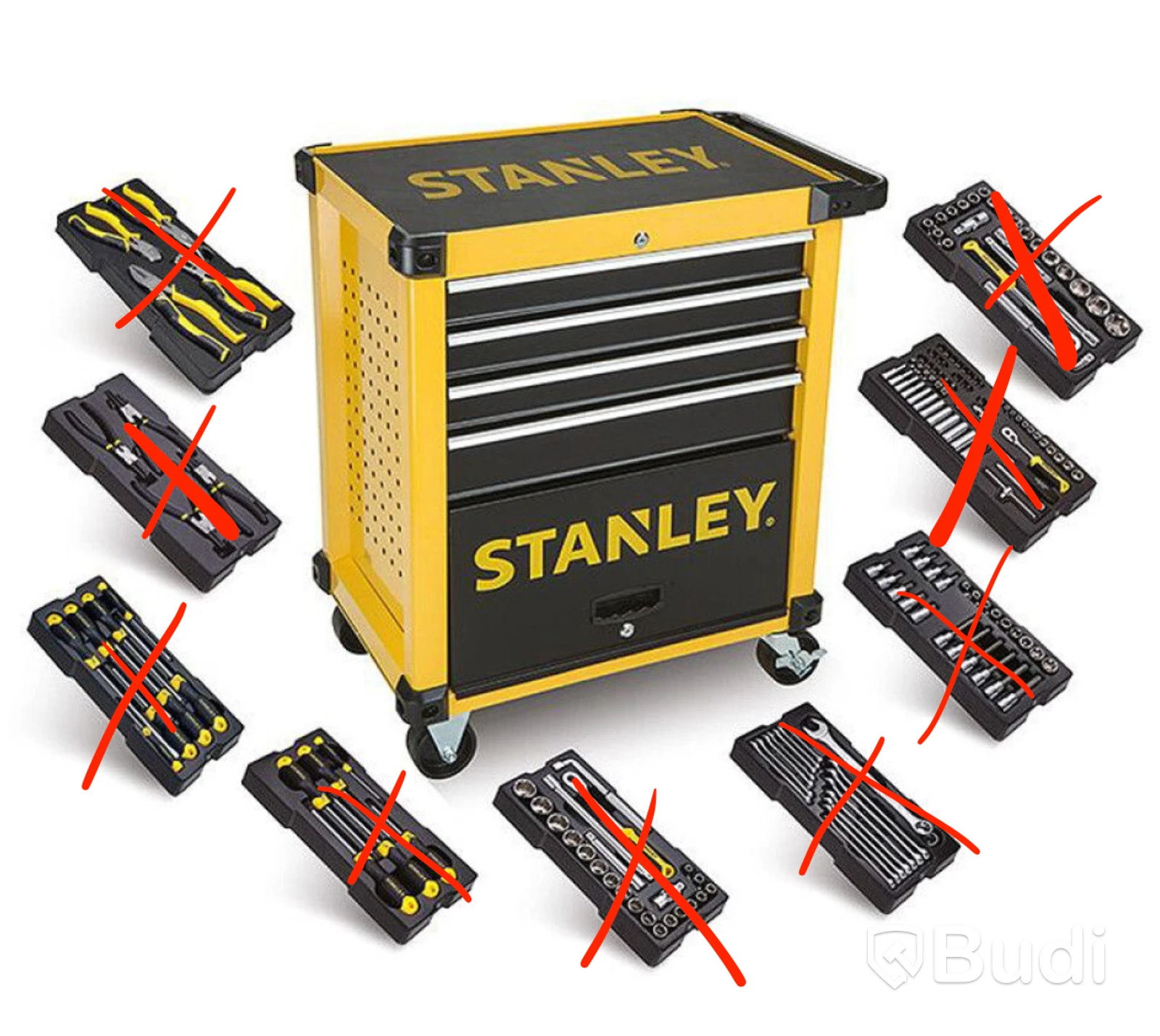 (NEW) STANLEY TOOL TROLLEY