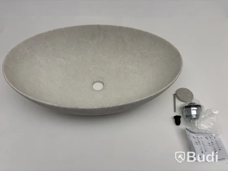 Tvättställ Disegno Ceramica Oval 60 Slim Sabbia