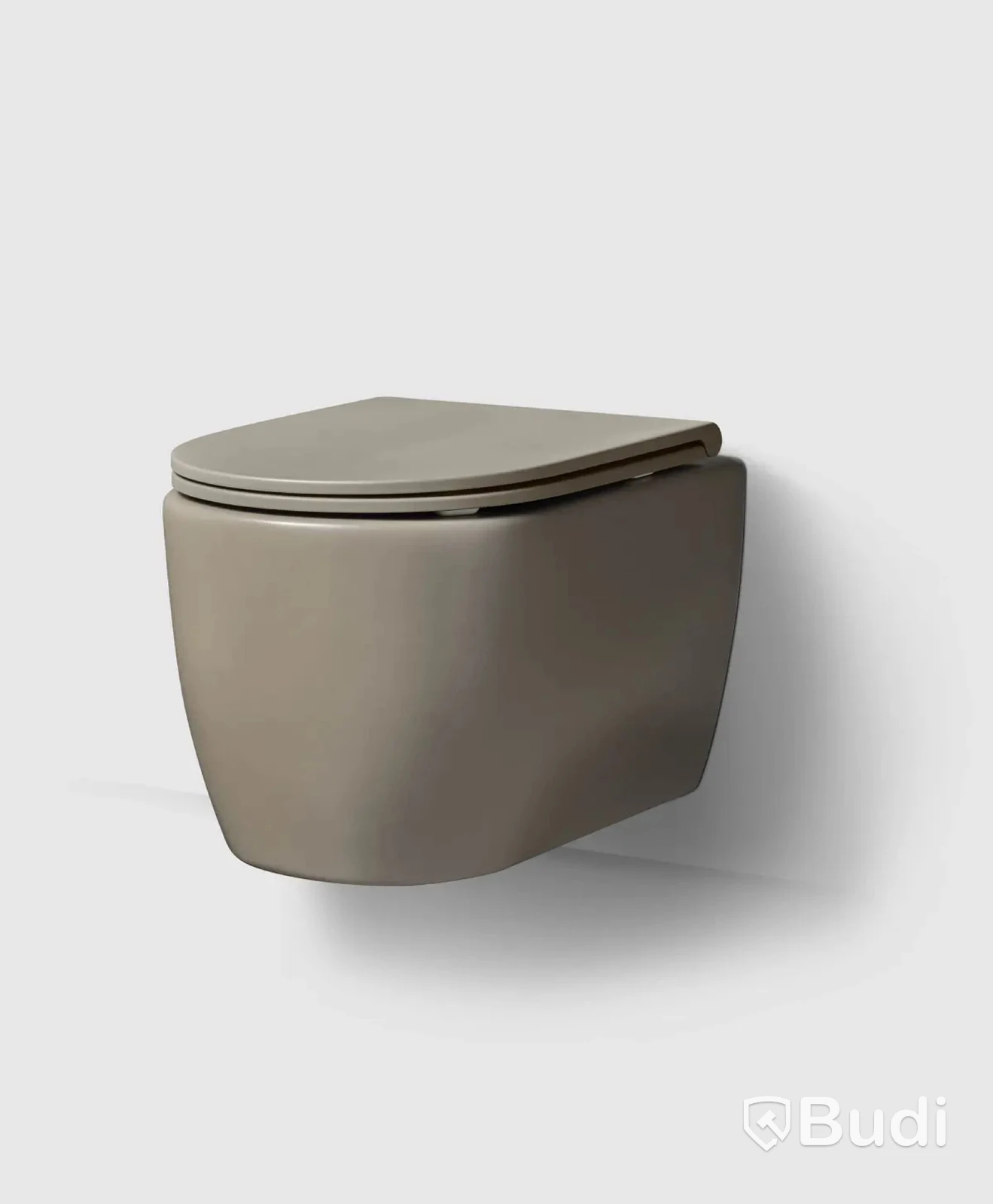 (NEW) Haven WC/2 wall-hung toilet, 55, matte grey