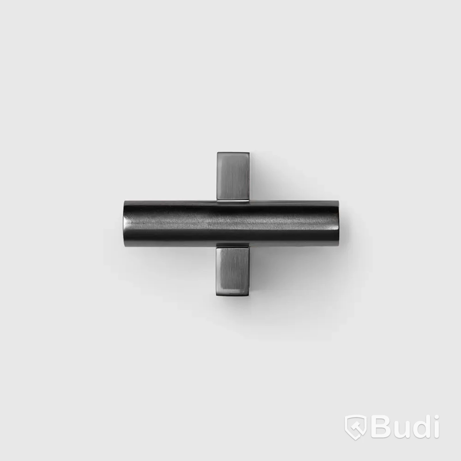 (NEW) 10 pcs. Furniture Knob Haven Knob A2.02 Brushed Black Chrome