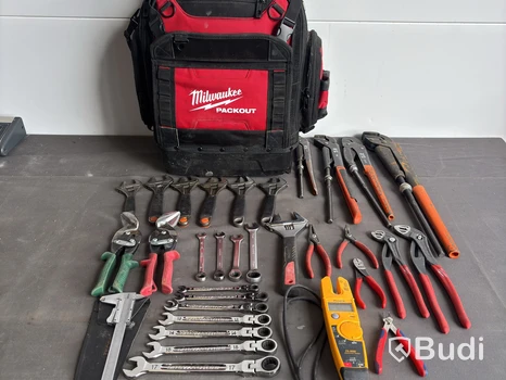 Verktygspaket Milwaukee, Fluke ,Knipex, Bahco