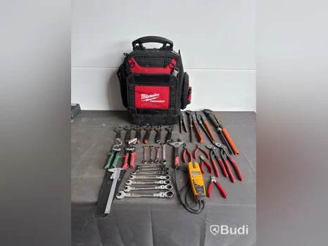 Verktygspaket Milwaukee, Fluke ,Knipex, Bahco