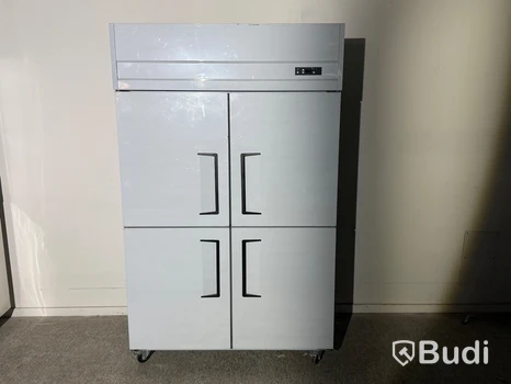 Dubbelt kylskåp, rostfritt, ES-G1-OF4M, 220V