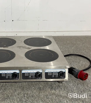 Induktionshäll, 4 zoner, 14 kW