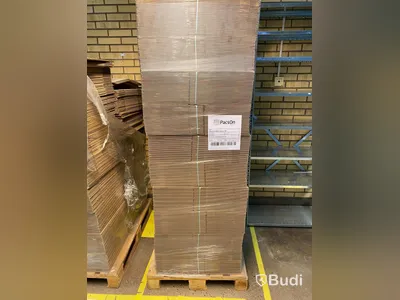 Pall med 500st packlådor 380x285x285