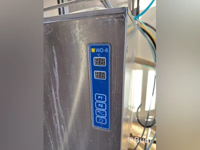 Diskmaskin Wexiödisk WD-6, inkl. diskbänk och avställningsyta