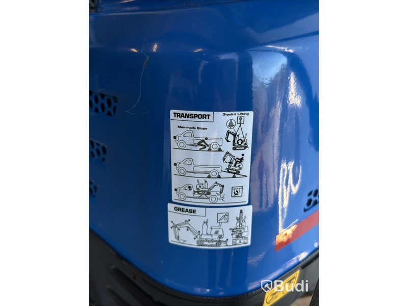 GRÄVMASKIN SCHEPPACH MINI EXC815